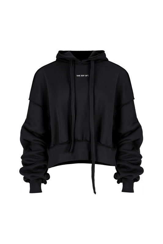 Looong sleeve hoodie | Black